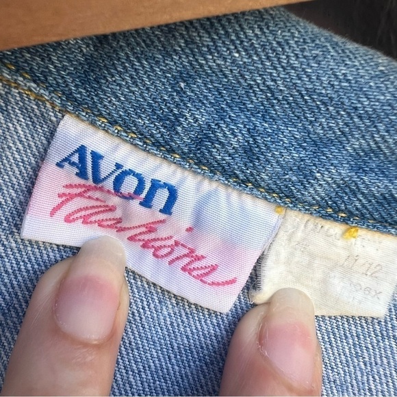 Avon Vintage Denim Light Wash Classic Summer Dress - Picture 9 of 9